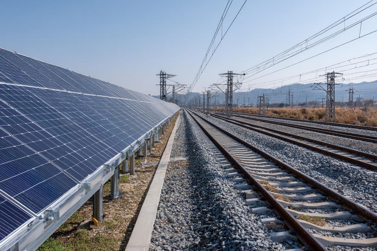 Konversionsfläche mit Solar