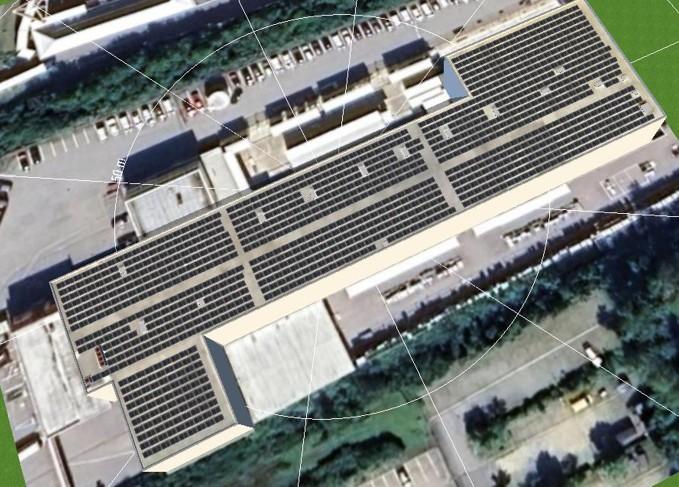 PV SOL Industriegebäude